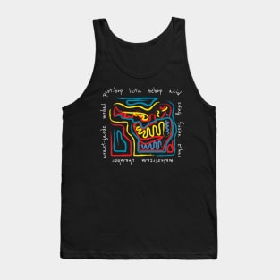 Cool Jazz Trumpeter Tank Top